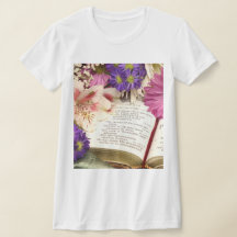 T-Shirt der Blumenbibel für Frauen-T - Shirt