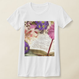 T-Shirt der Blumenbibel für Frauen-T - Shirt