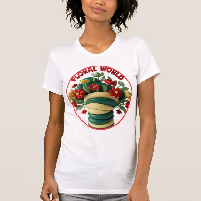 T - Shirt der Blumenwelt (Vorderseite)