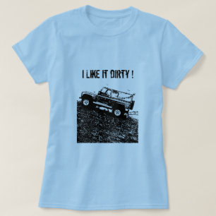 T-Shirt der Damen Geländewagen.  Ich mag es