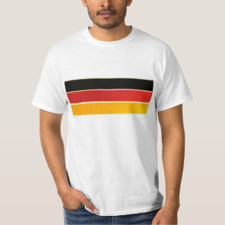 T-Shirt der deutschen Flagge