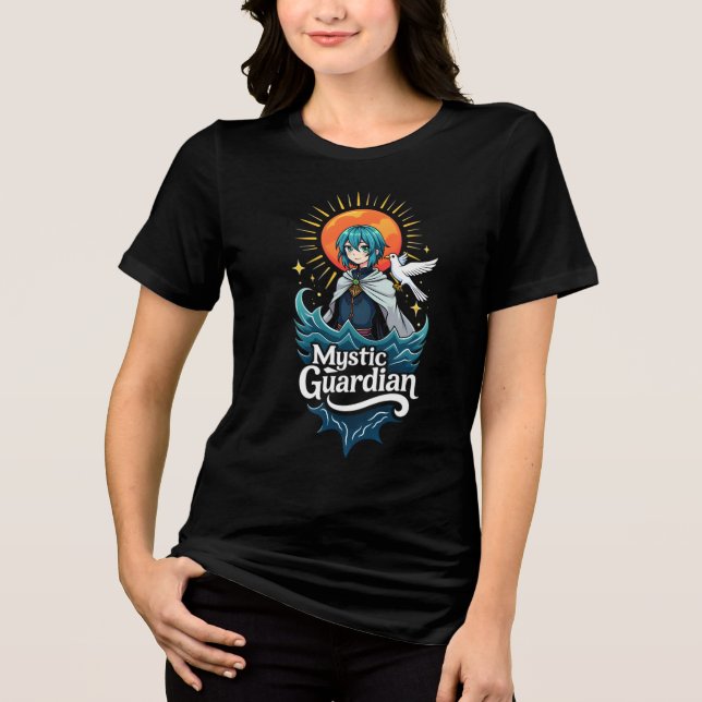 T - Shirt der Dreischlunde für Frauen - Mystische  (Vorderseite)