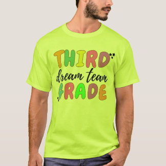 T - Shirt der dritten Klasse des Lehrers, Lehrerte