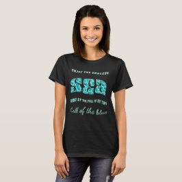 T - Shirt der endlosen Sea Vibes Ocean Typografy