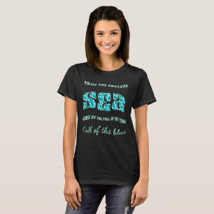 T - Shirt der endlosen Sea Vibes Ocean Typografy