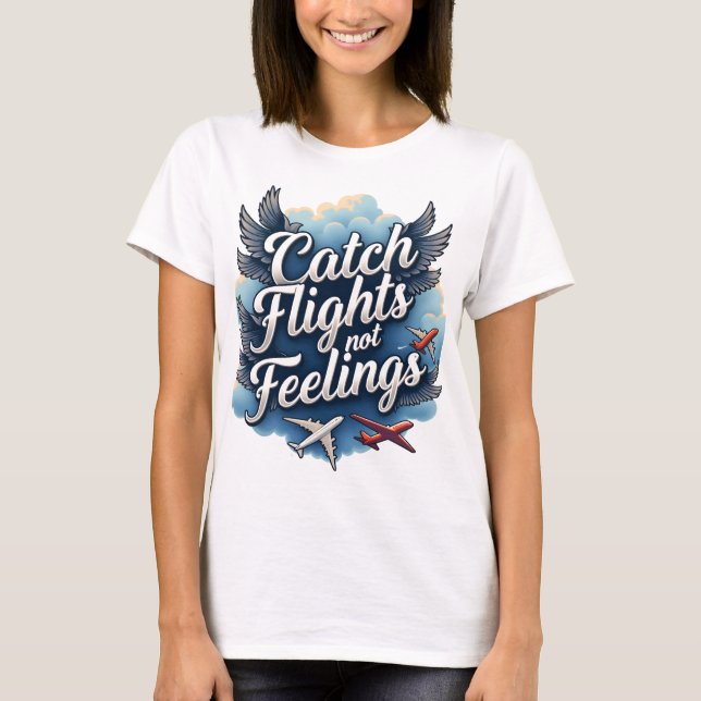 T-Shirt der Fangflüge (Vorderseite)