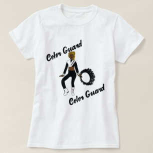 T - Shirt der Farbsicherung Schwarz-weiß