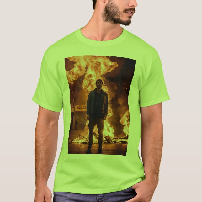 "T-Shirt der Feuermenschen: Ignite deinen Stil!" T-Shirt (Vorderseite)