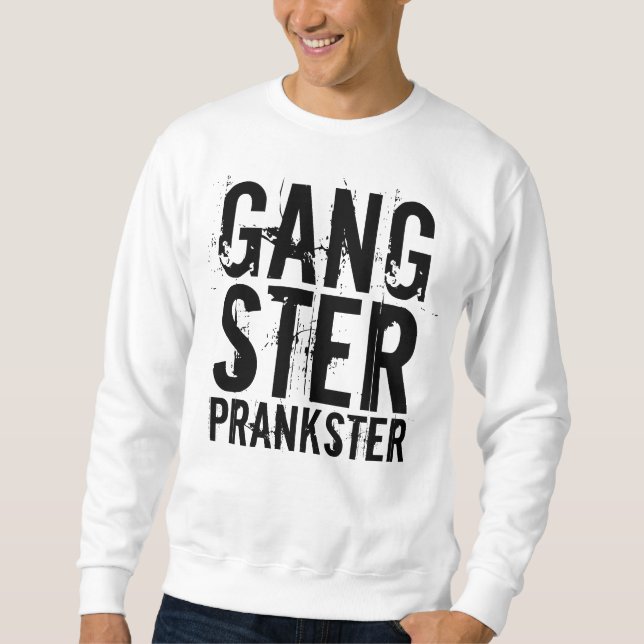 T - Shirt der Funny men GANGSTER PRANKSTER (Vorderseite)