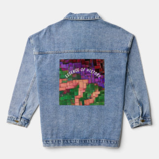 T - Shirt der Geschichte Jeansjacke