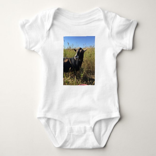T - Shirt - Der GOAT Baby Bodysuit (Vorderseite)