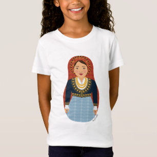 T - Shirt der griechischen Matryoshka-Girls