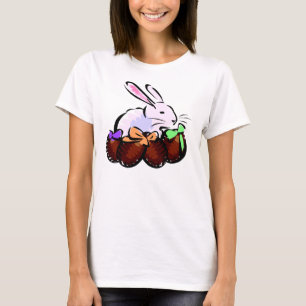 T - Shirt der "Hasen- und Schokoladeneier"