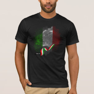 T - Shirt der italienischen Flagge