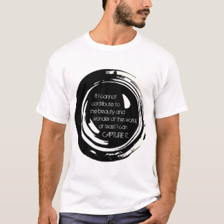 T - Shirt der Kameraeinstellungen