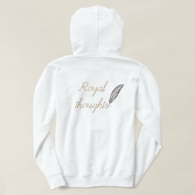 T - Shirt der Königin, Royal und Lichtdesign (Design Rückseite)