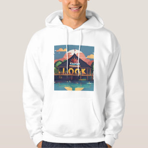 T-Shirt der Kontur der Sehenswürdigkeiten Hoodie