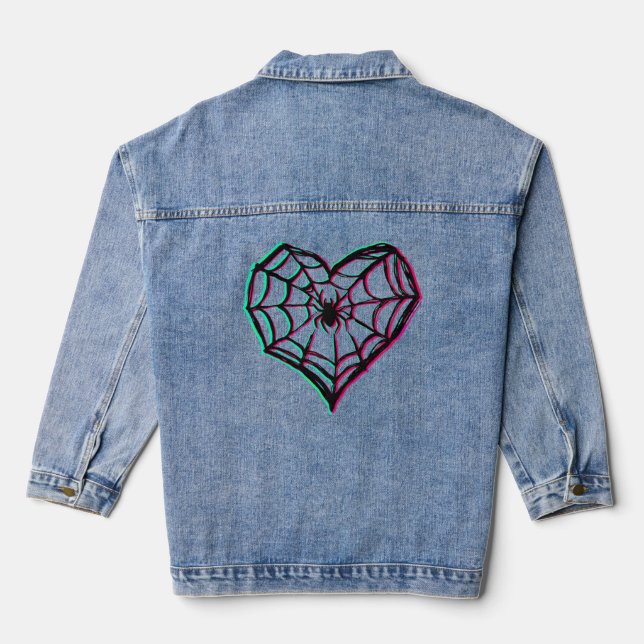 T - Shirt der Liebe Jeansjacke (Rückseite)