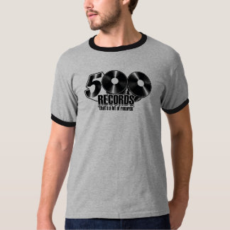 T - Shirt der Männer 500 des Logo-(Wecker)
