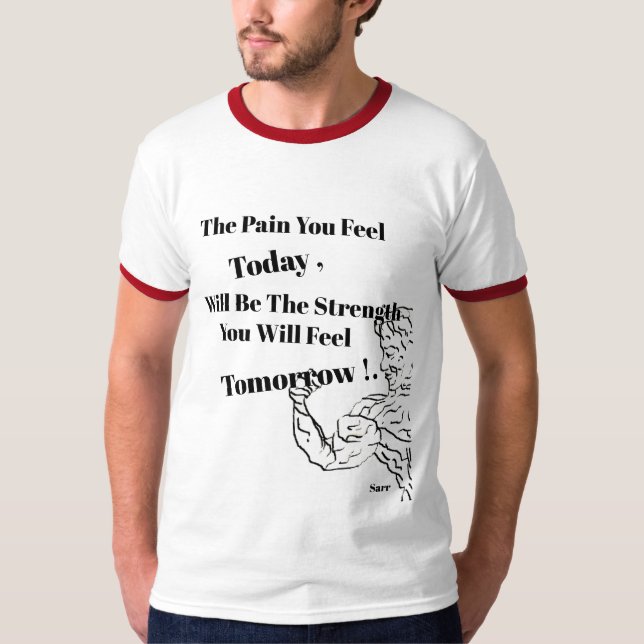 T - Shirt der Männer: Denken Sie daran und Sie wer (Vorderseite)