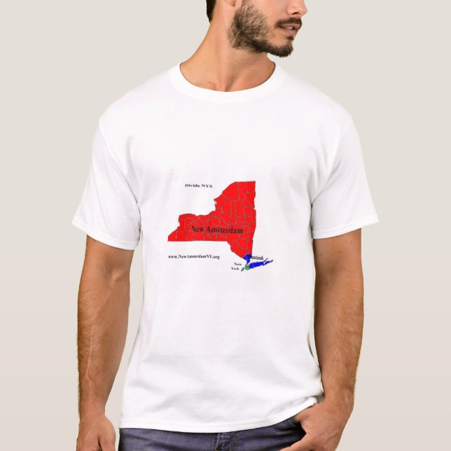T - Shirt der Männer der Verteilungs-NYS (Vorderseite)