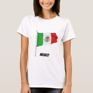 T - Shirt der mexikanischen Flagge