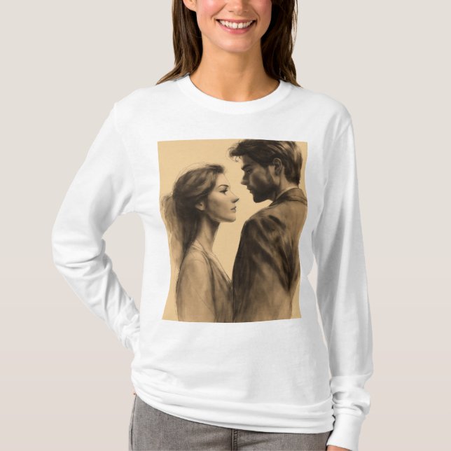 T - Shirt der Modefrau (Vorderseite)