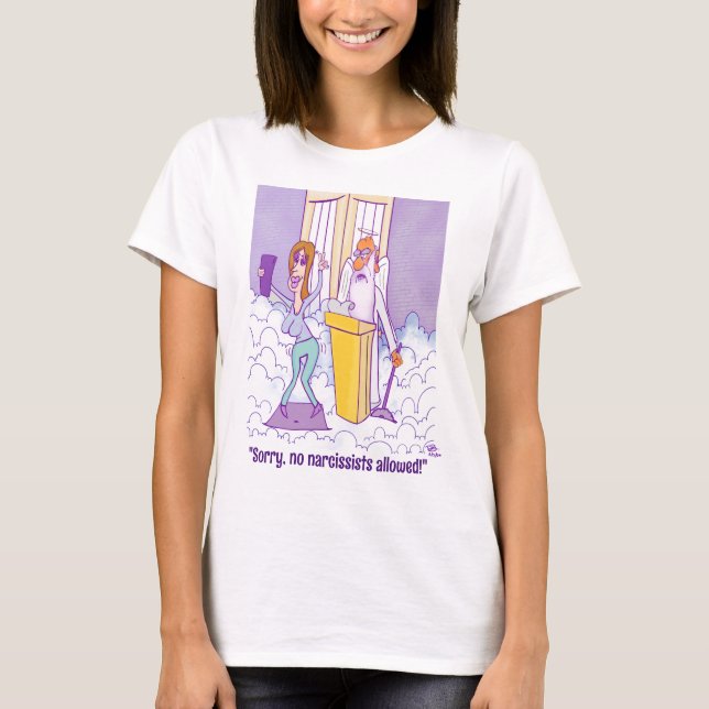 T - Shirt der Narzisstistin (Vorderseite)