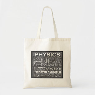 T - Shirt der Physik auf Dunkel Tragetasche