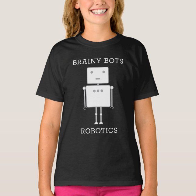 T - Shirt der Robotics Team Turnier Meisterschaft (Vorderseite)