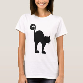 T - Shirt der schwarzen Katze