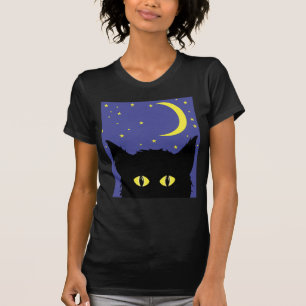 T - Shirt der schwarzen Katze