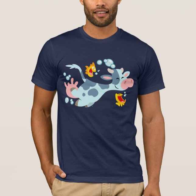 T - Shirt der Seekühe und Fische (Vorderseite)