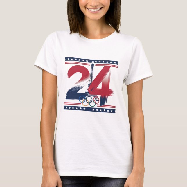 T - Shirt der Sommermonate Olympia (Vorderseite)