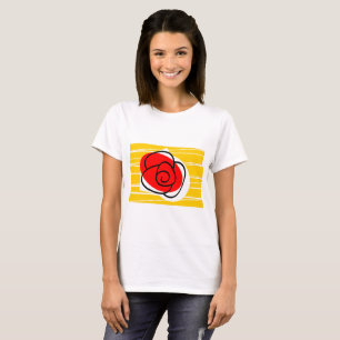 T - Shirt der spanischen Rose