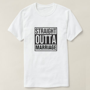 T - Shirt der Straight Outta Ehe