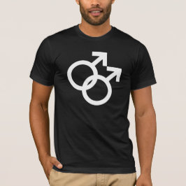 T - Shirt der Symbole für das Geschlecht von Schwe
