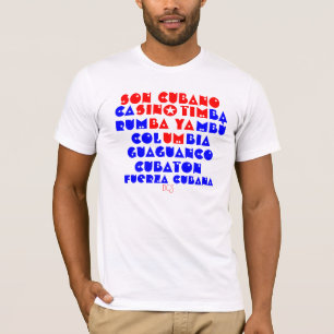 T-Shirt der Tänze kubanisch