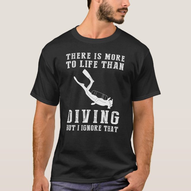 T - Shirt der Tauchunwissenheit (Vorderseite)