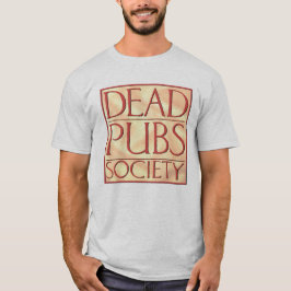 T - Shirt der Toten Pubs Society