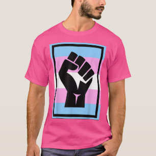 T - Shirt der Trans-Pride-Markierung für die erste