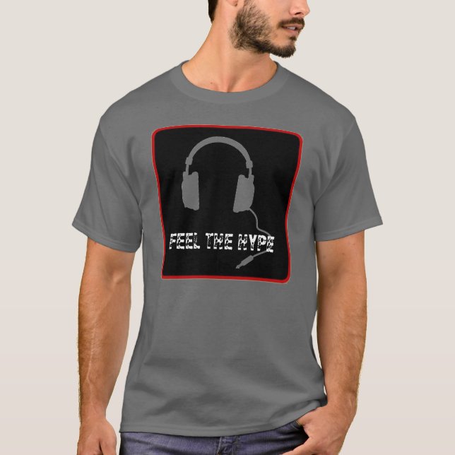 T - Shirt der ÜBERTREIBUNG MUZIK (Vorderseite)