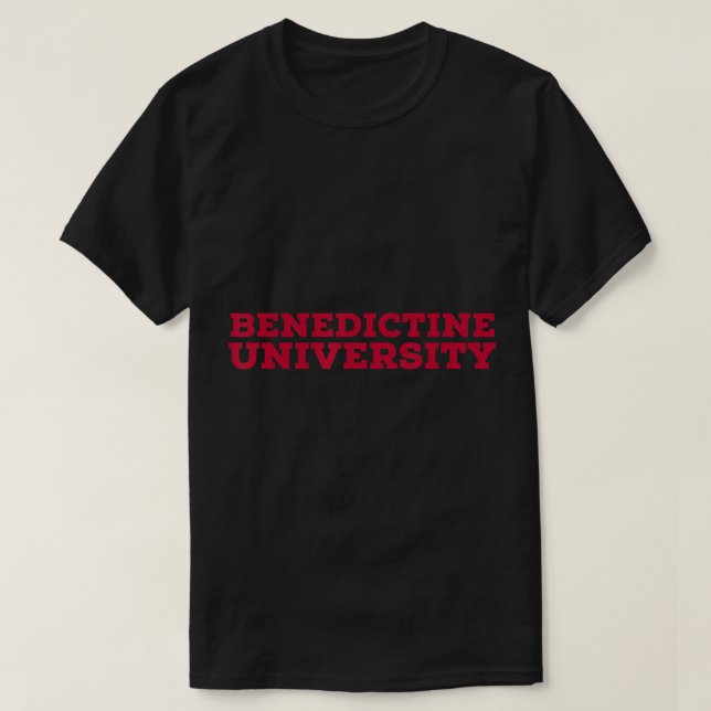 T - Shirt der Universität Benediktina (Design vorne)