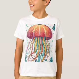 T - Shirt der verzauberten Quallenfische