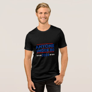 T - Shirt der Wahlen 2024 Personen unter 80 US