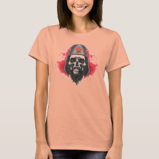 T - Shirt der weiblichen Schädelblume