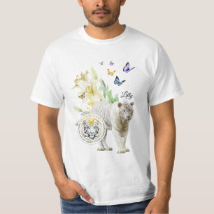 T - Shirt der Weiße Tiger