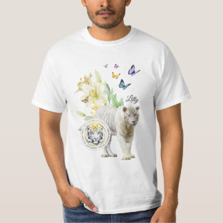 T - Shirt der Weiße Tiger