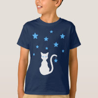 T - Shirt der weißen Katzen (Kind)