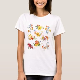 T - Shirt der wild lebenden Blume